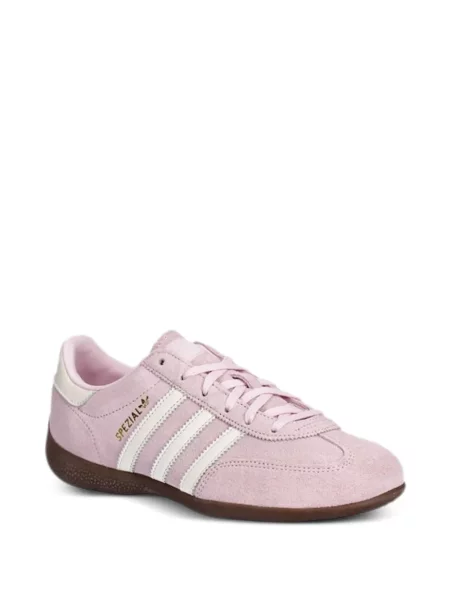 Košulja Adidas s platformom s printom s kapuljačom žuta