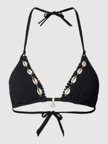 Top bikini z wiązaniem z tyłu model ‘YERO’ Banana Moon czarny