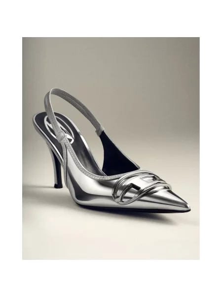 Sandali Diesel srebrna