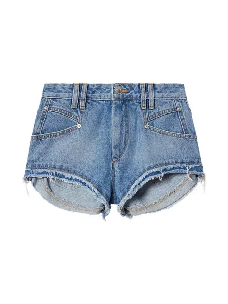 Szorty jeansowe Isabel Marant niebieskie