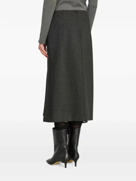 Fustă midi Semicouture gri