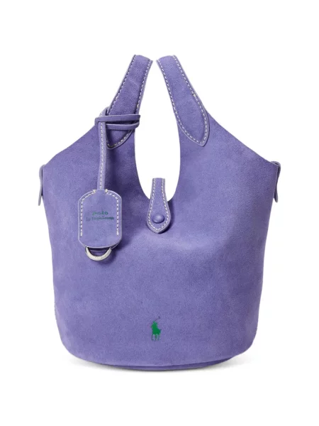 Kordbársony kockás melegítő felső Polo Ralph Lauren nyomtatás barna