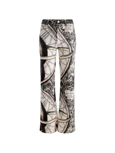 Blugi Alice + Olivia alb