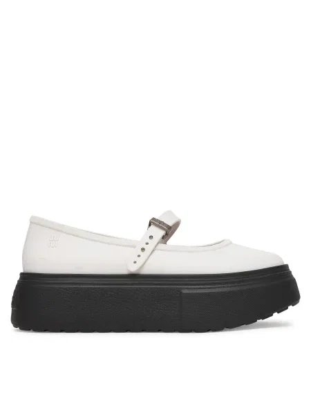 Balerini Melissa Soft Ballerina Platform Ad alb