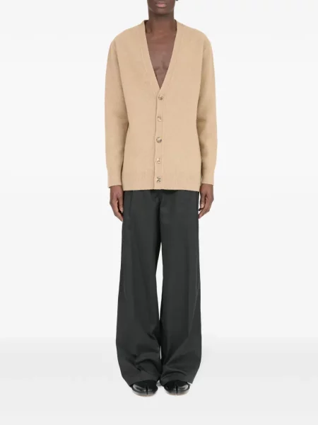 Cardigan Maison Margiela de lână cu decolteu în V