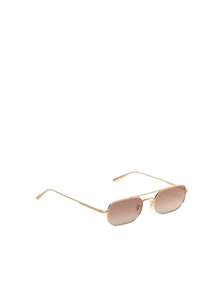 Oliver Peoples Okulary Przeciwsłoneczne Khaite gold żółte