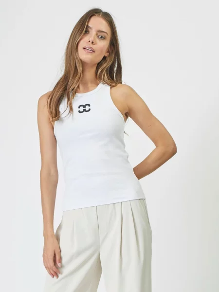Co'couture Top Sahara negru alb