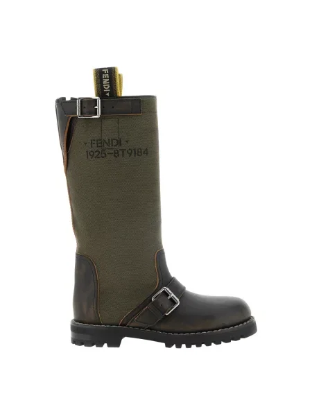 Kozaki Fendi zielone