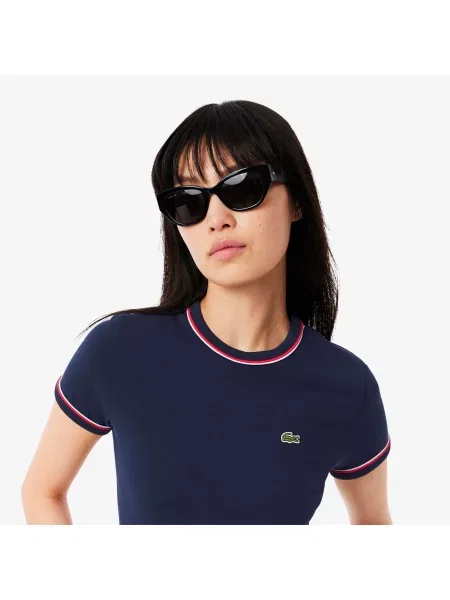 Футболка Lacoste синяя