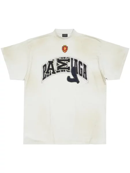 Tricou Balenciaga alb
