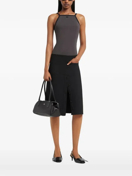 Top Courreges gri