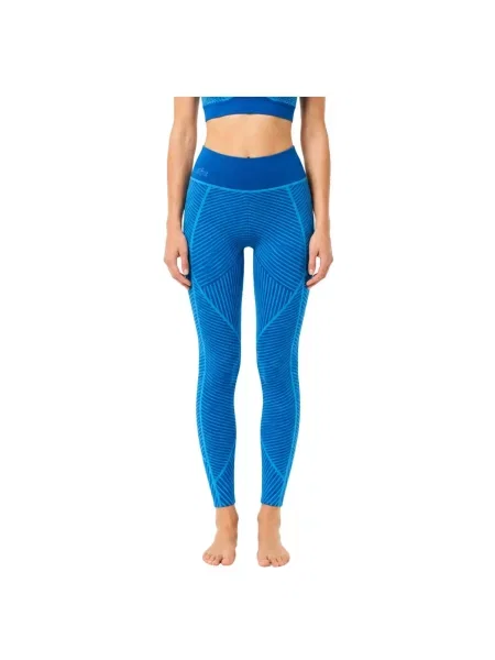 Legginsy treningowe Lacoste niebieskie