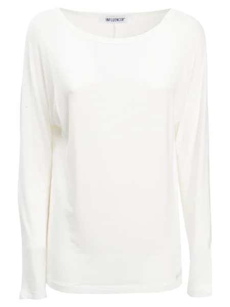 Influencer Tricou alb