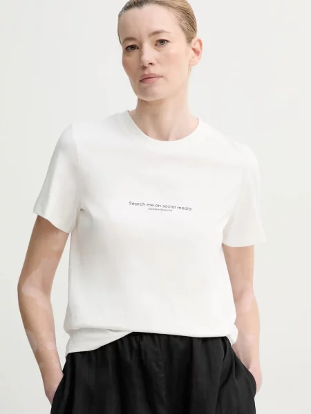 ISABELLE BLANCHE t-shirt biały