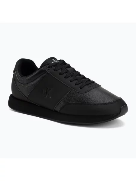 Încălțăminte pentru bărbați Calvin Klein Retro Run Lace Band triple black negru