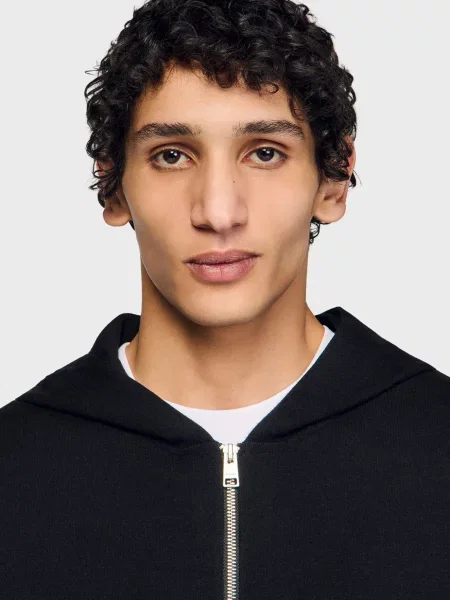 Худи Sandro черное