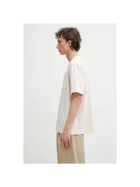 Koszulka Maison Kitsune beżowa