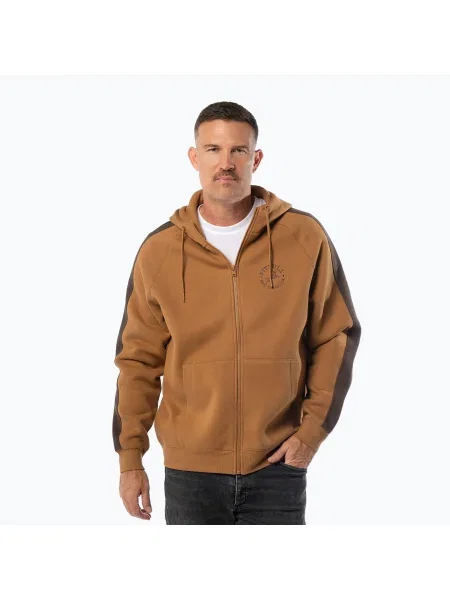 Спортивная кофта Pitbull West Coast с капюшоном желтая