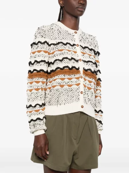 Cardigan Ulla Johnson cu franjuri