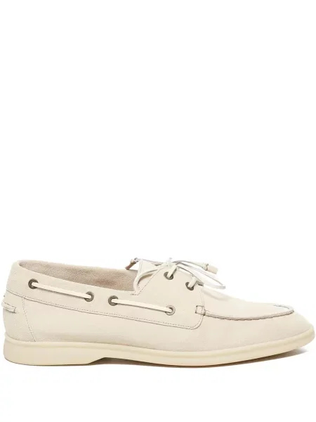 Pantofi loafer Loro Piana cu șireturi din piele