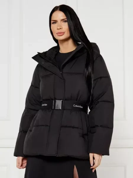 Calvin Klein Jeans Geacă | Relaxed fit negru