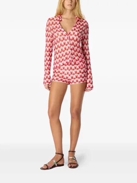 Pantaloni scurți Missoni roșu