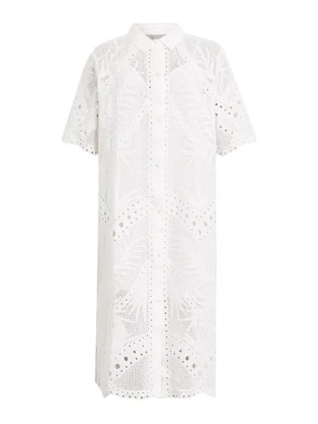 AllSaints Rochie tip bluză MERIA' alb