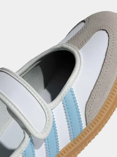 Adidas Originals Дитячі шкіряні балетки DISNEY SAMBA JANE