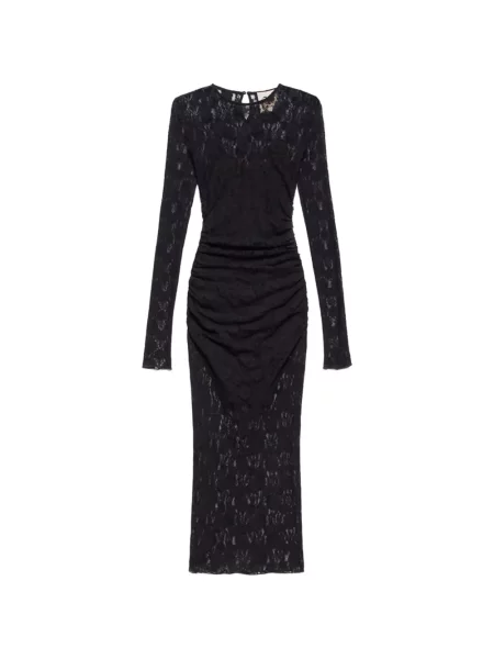 Rochie midi Aniye By din dantelă negru