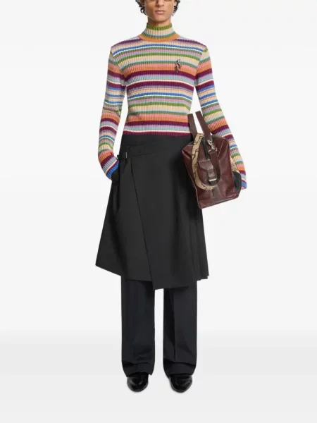 Pulover Dries Van Noten de lână roz