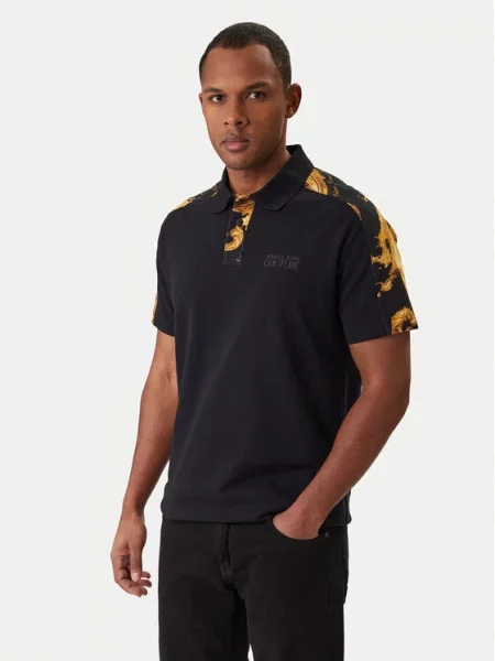 Versace Jeans Couture Поло чорний