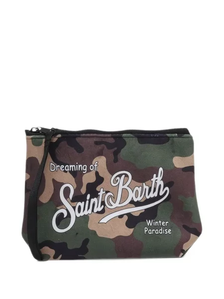 Geantă Mc2 Saint Barth cu imagine cu model camuflaj verde