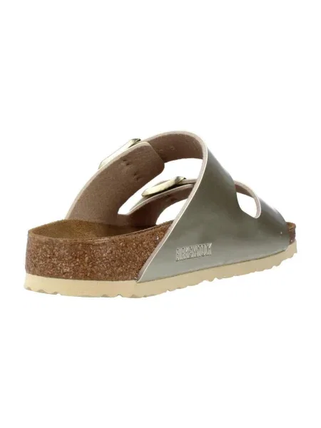 Šľapky BIRKENSTOCK Arizona BF Narrow electric metallic gold