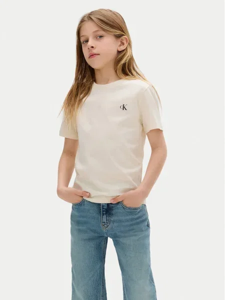 Calvin Klein Jeans Set de tricouri﻿ Monologo M bej