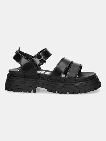 Сандалі Buffalo Lennox Ts Sandal на платформі чорний