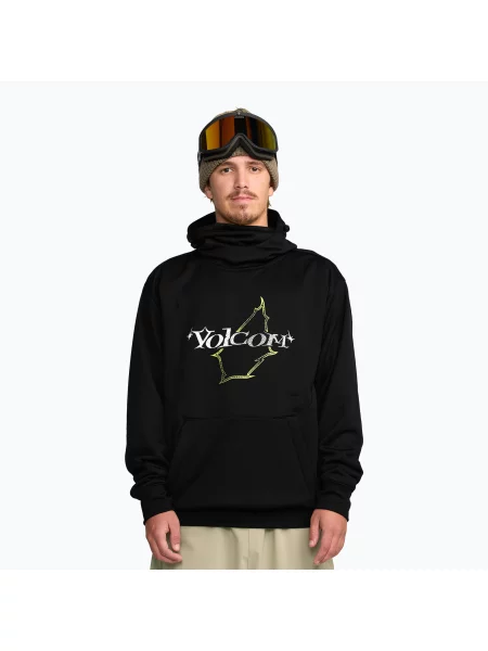 Hanorac snowboard pentru bărbați Volcom Hydro Riding Hoodie black negru