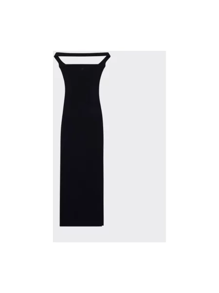 Sukienka maxi Courreges czarna