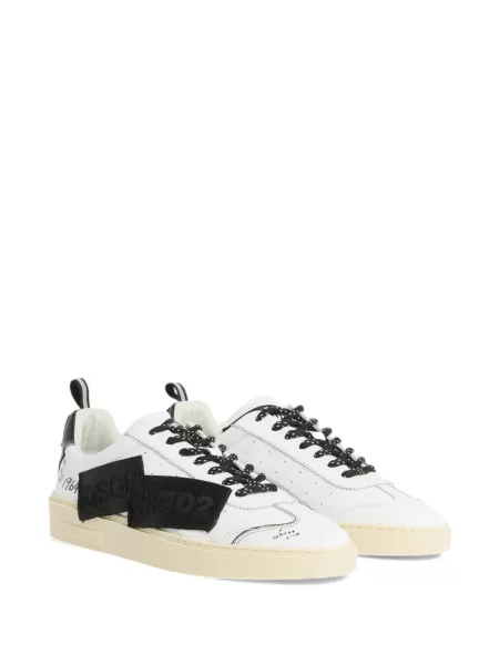Sneakerși Dsquared2 alb