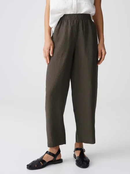 OPUS Pantaloni Myha pin verde