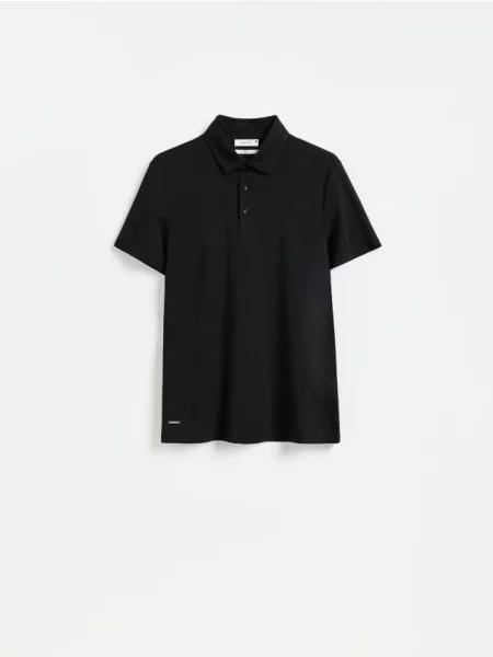 Tricou polo Reserved negru