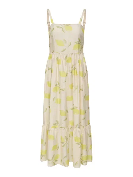 Poletna obleka ONLY bež