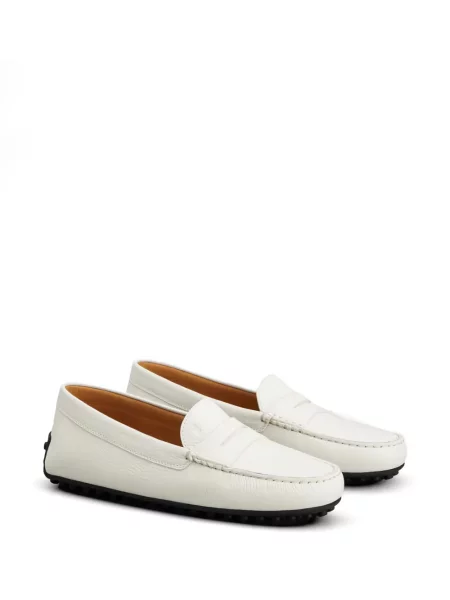 Pantofi loafer Tod's alb