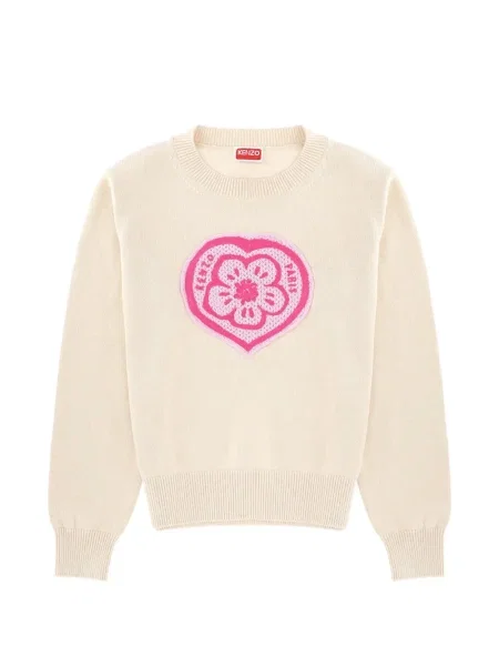 Pulover Kenzo cu motiv cu inimi
