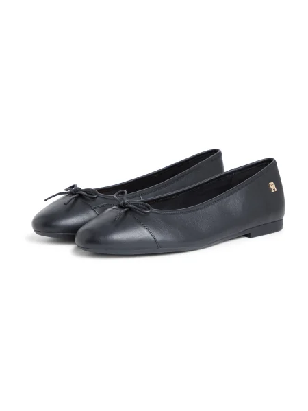 TOMMY HILFIGER Balerini negru