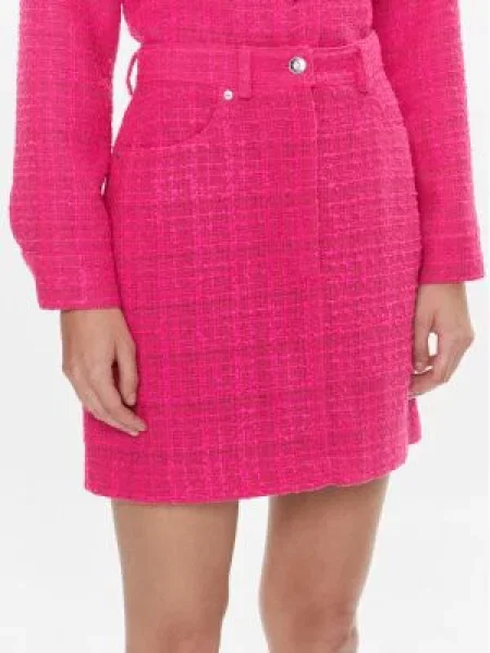 Fustă tip creion Hugo roz