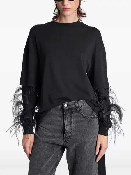 Tricou Darkpark cu pene negru