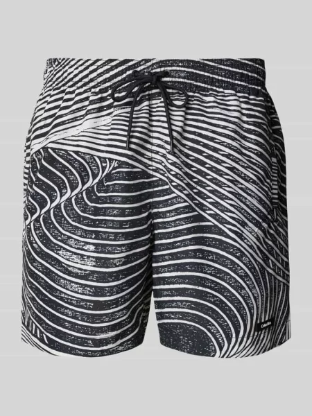 Wielobarwność kąpielówki Calvin Klein Underwear czarne