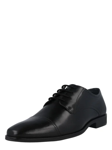 ABOUT YOU Pantofi cu șireturi David' negru
