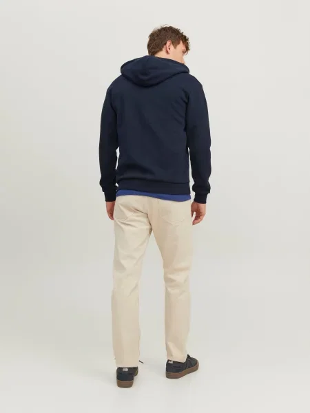 Свитер Jack & Jones с капюшоном синий