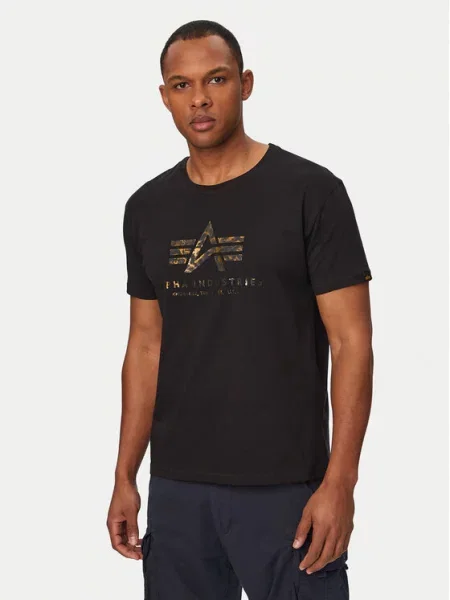 Alpha Industries Tricou Basic Effect negru